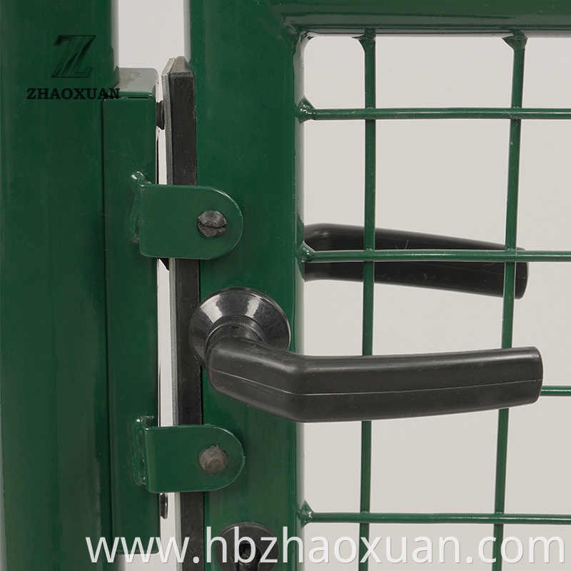 widely used swing gate stone grey single leaf garden gate factory price